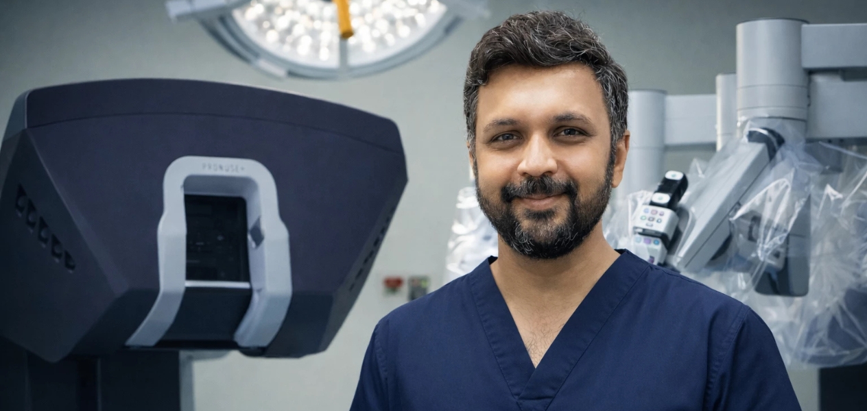 Best Robotic Prostate Cancer Surgeon in India. Dr. Rohan Patel