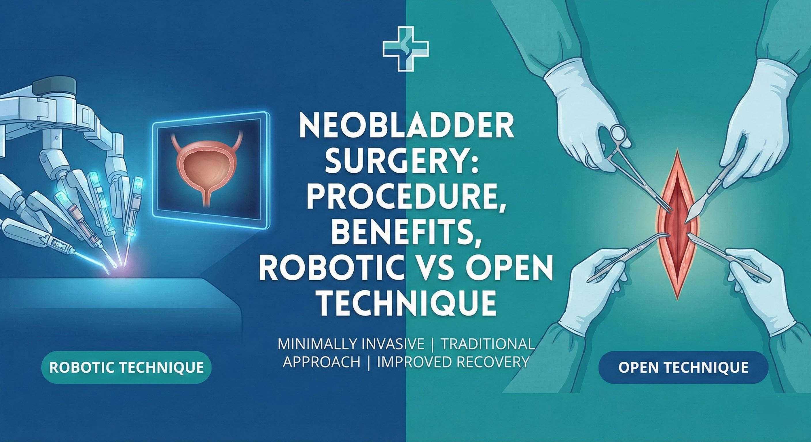 Neobladder Surgery : Procedure, Robotic vs Open, Advantages explained by Dr Rohan Patel, Bladder Cancer Specialist in Ahmedabad, India.
