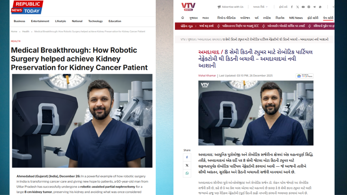  Dr Rohan Patel. Best Urooncologist in India.