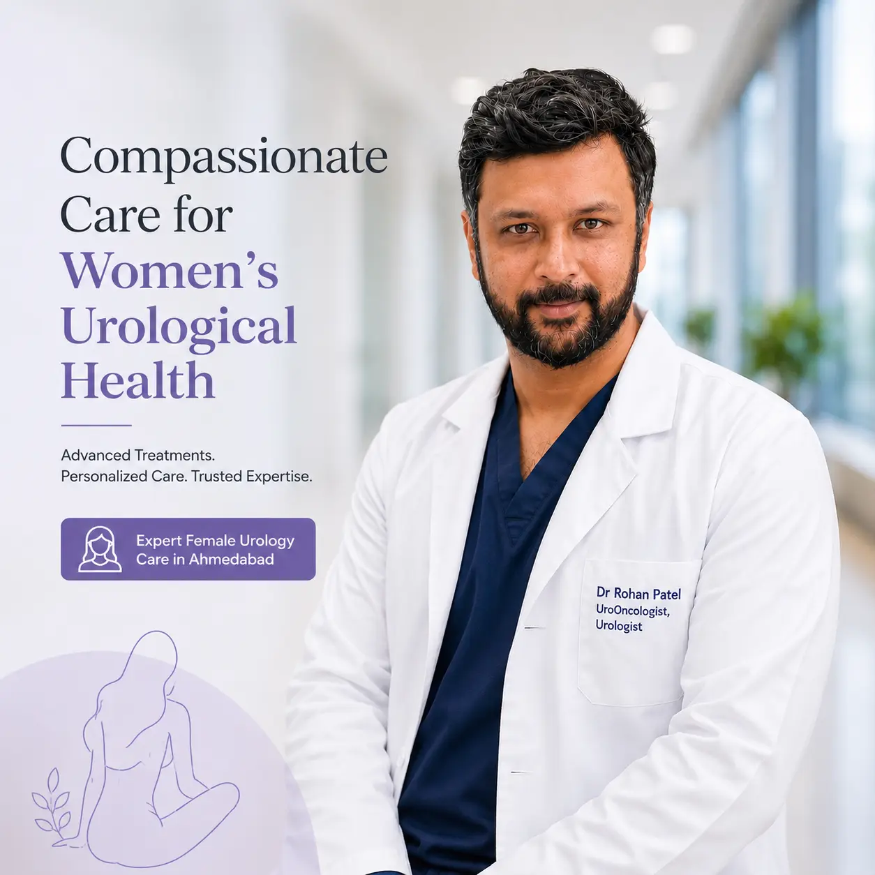 Female Urology Treatment in Ahmedabad. Dr Rohan Patel